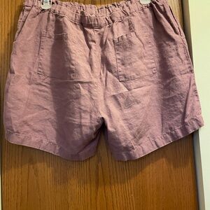 Pure Jill linen shorts